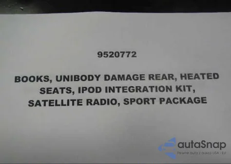 2009 Mercedes-Benz C300 z USA, uszkodzony, nr VIN WDDGF54X79R043380